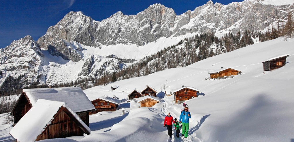 Skiurlaub im Winter in Ski amadé in Ramsau am Dachstein