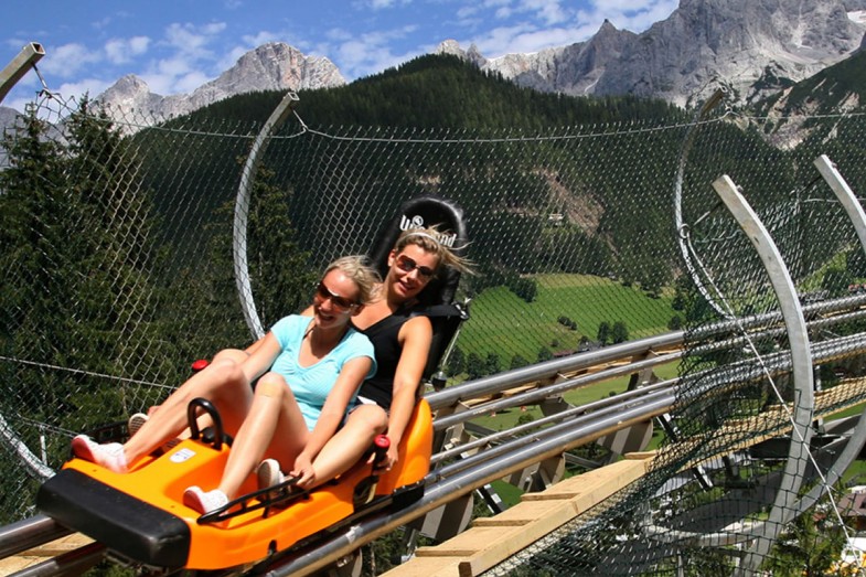 Roller-Coaster fahren am Rittisberg © TVB Ramsau am Dachstein